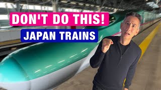 สิ่งที่ควรทำและไม่ควรทำในการเดินทางด้วยรถไฟในญี่ปุ่น หลีกเลี่ยงข้อผิดพลาดทั่วไปเหล่านี้!