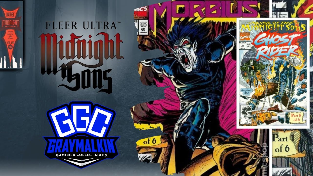 Marvel Cards: *BRAND NEW RELEASE* Fleer Ultra Midnight Sons unboxing and reaction!