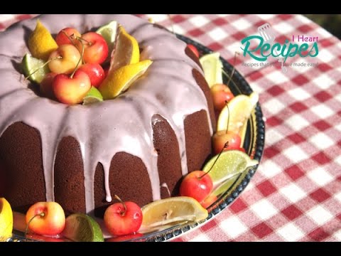 Homemade Cherry 7up Pound Cake - I Heart Recipes