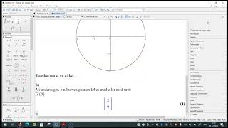 Vektorfunktioner I Maple 2019, Opgave 2