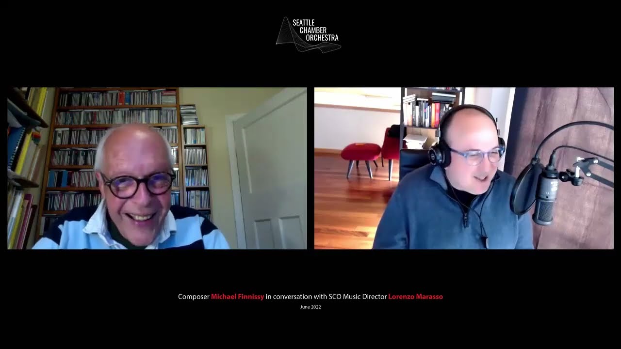 Composer Michael FINNISSY in conversation with SCO Music Director Lorenzo Marasso