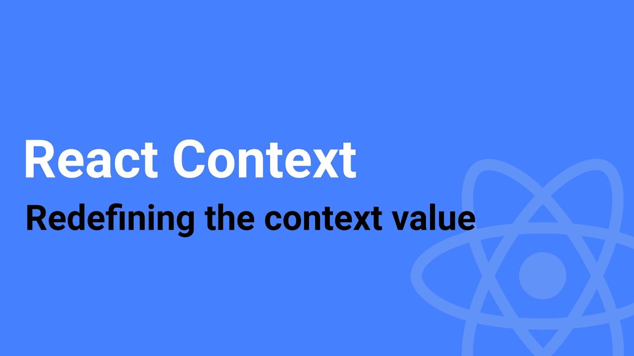 React Context - Секция #2 - Урок #9 - Переопределение контекста