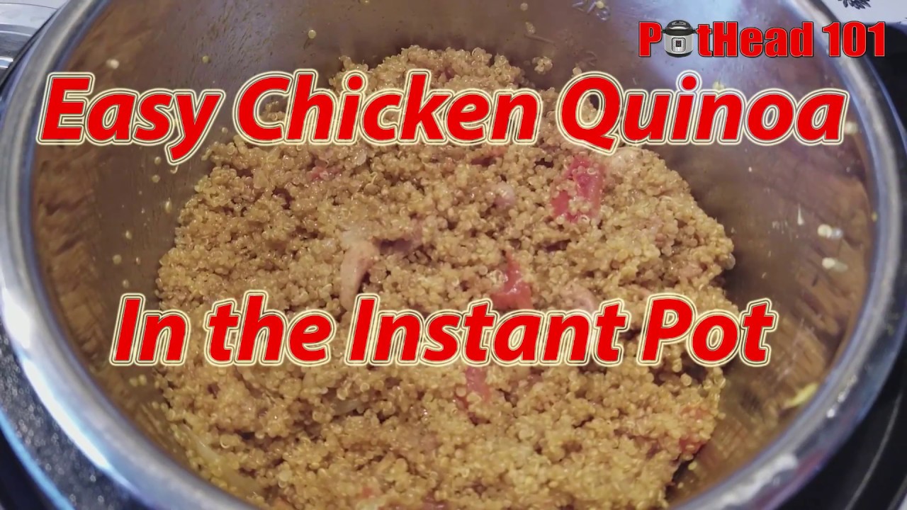 Easy Chicken Quinoa in Pressure cooker Getting Started with Your