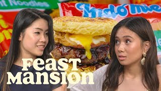NIKI and Inga Lam Share Indomie Noodle Hacks | Feast Mansion