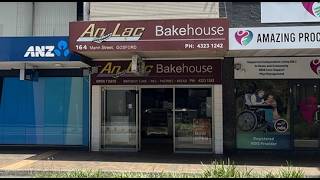 Meat pie tasting from An Lac Bakehouse Gosford