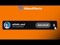 How to make SUBSCRIBE Button Animation Green Screen🔔✅ | Mazrify