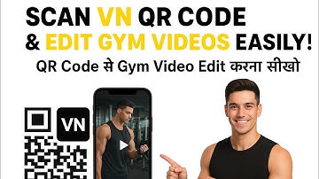 Vn me video edit kaise kare || vn QR code editing #vn #vnvideoeditor 