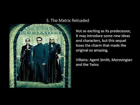 Ranking the Matrix Trilogy (Worst to Best) - YouTube