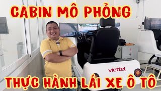 Cabin Mô Phỏng - Trải Nghiệm Tập Lái Trên Cabin - Thực Hành Lái Xe Trên Cabin Mô Phỏng screenshot 3