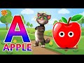 ABC Song - Alphabet - ABCs &amp; 123s - A for Apple🍎- Phonics  - Kids Songs &amp; Nursery Rhyme for Children