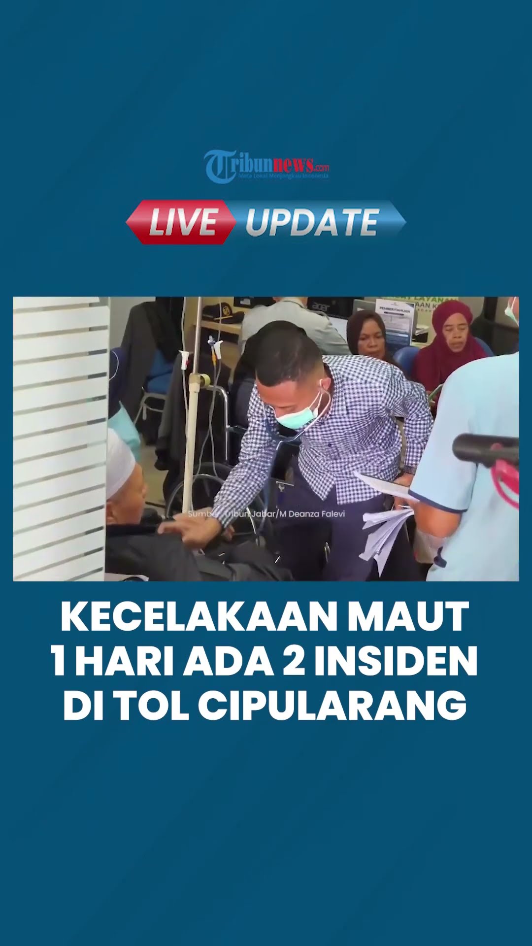 Sehari Terjadi 2 Kecelakaan Maut di Tol Cipularang, Rombongan Bus Peziarah Tabrak Truk di KM 80