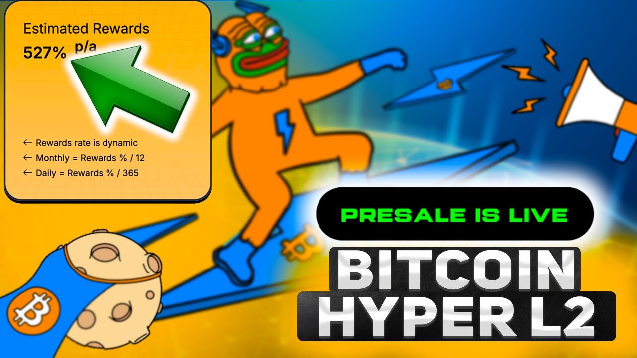 💥 Bitcoin Hyper Layer 2 + Staking = 527% Gewinn? Diese Pre Sale Strategie  musst du kennen! - YouTube