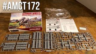 🚀💥🛩🔥 WW2 1/72 scale German WWII V1 Missile Launch Site model Modelcollect kit review V 1 V-1 Rocket