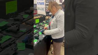 Unusual Gun at West Palm Beach Florida Gun Show #guns #pewpew #military #shoot #trending