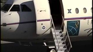 Hilton Hotels BAC 111-414EG One-Eleven Departing BUR