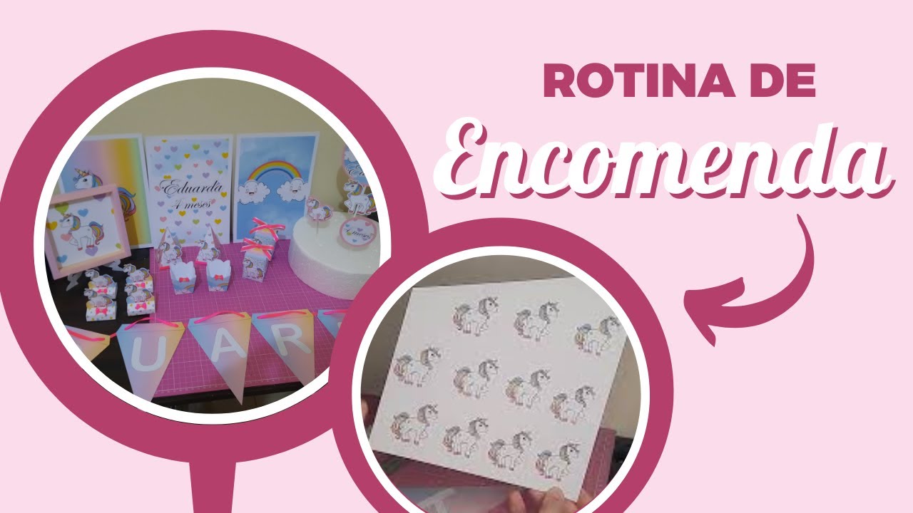 Rotina da noite com o bebê/ encomenda de papelaria personalizada kit mesversario/ vlog