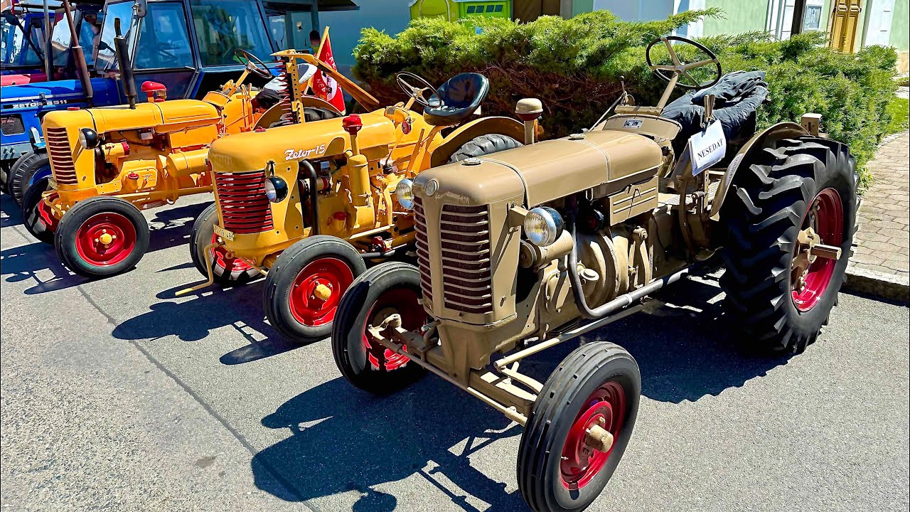 Veteráni pod Točníkem 2025 | Přehlídka vozidel | Video 1