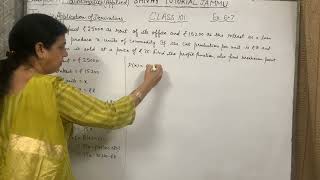 Application Of Derivatives| Ex : 6.7 | Applied Maths | Chapter 6 | Class 12 |