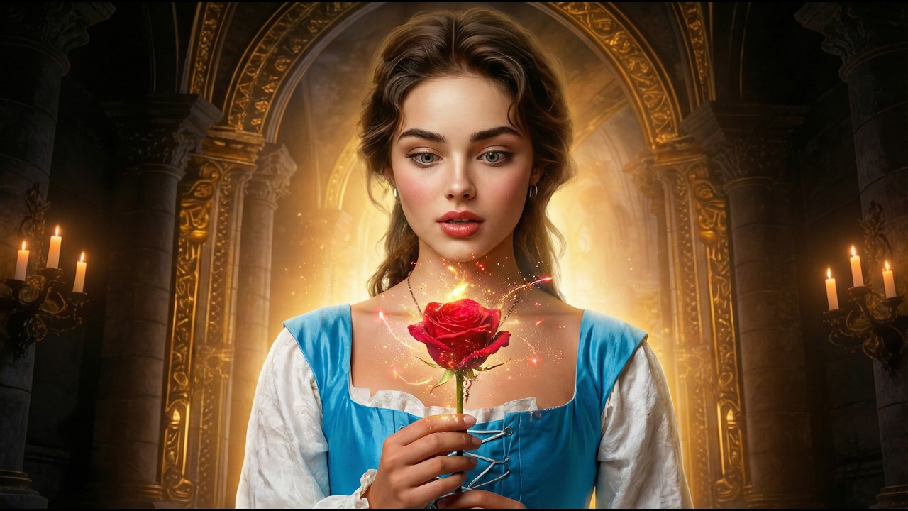 Beauty and the Beast: A Fairy Tale Reimagined, an AI film by Fantasy Allure AI
