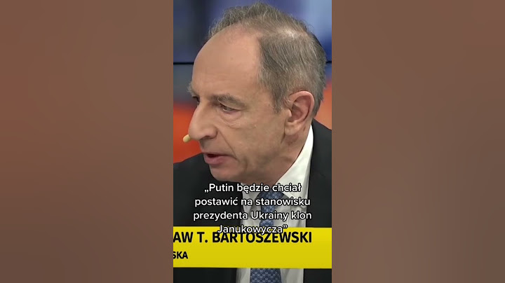 Bartoszewski: "Putin będzie chciał postawić na stanowisku prezydenta Ukrainy klon Janukowycza"
