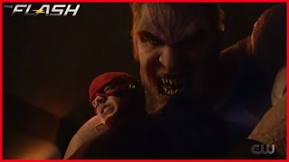 The Flash and Abra Kadabra vs Giant Monster|The Flash S7 E4|