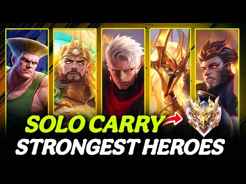 Top 10 BEST EXP Laners to Rank Up FAST in Season 41! 🔥 MLBB EXP Lane Tier List
