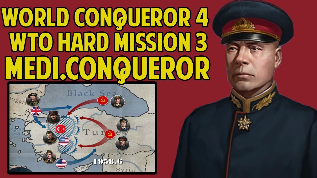 [WTO-HARD] Let's Play MEDITERRANEAN CONQUEROR World Conqueror 4 GamePlay Walkthroughs games people play