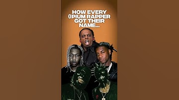 THIS is how Every 0pium Rapper got Their Name‼️👀 #shorts #playboicarti #kencarson #destroylonely