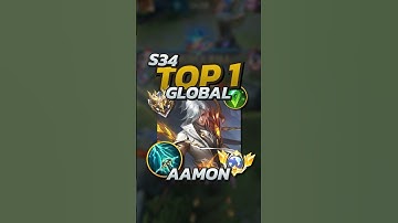 68% Winrate Aamon S34 Build! Mobile Legends #mobilelegends #mlbb #gaming