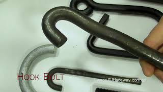 E.J. Hadaway Hook Bolt - Custom Specific Hot Forged Machined and Fabricated Products