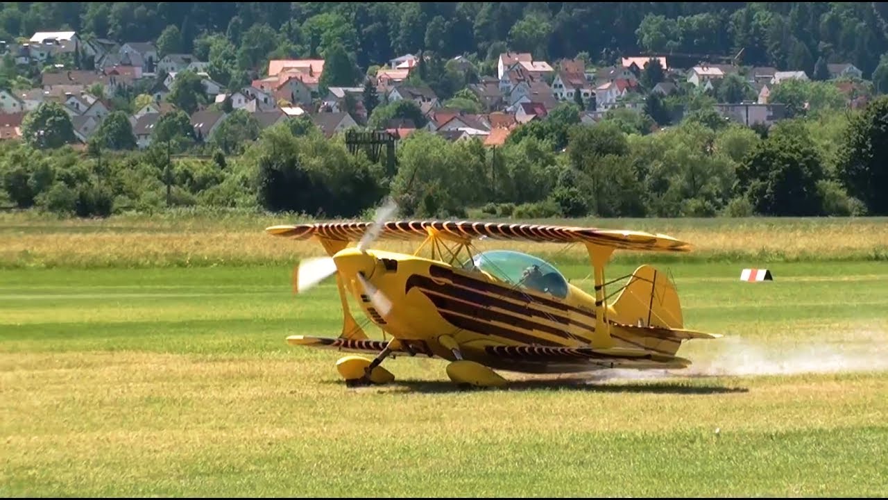 Christen Eagle II - biplane aerobatics - Michael Rosport - Airshow Gelnhausen 2017