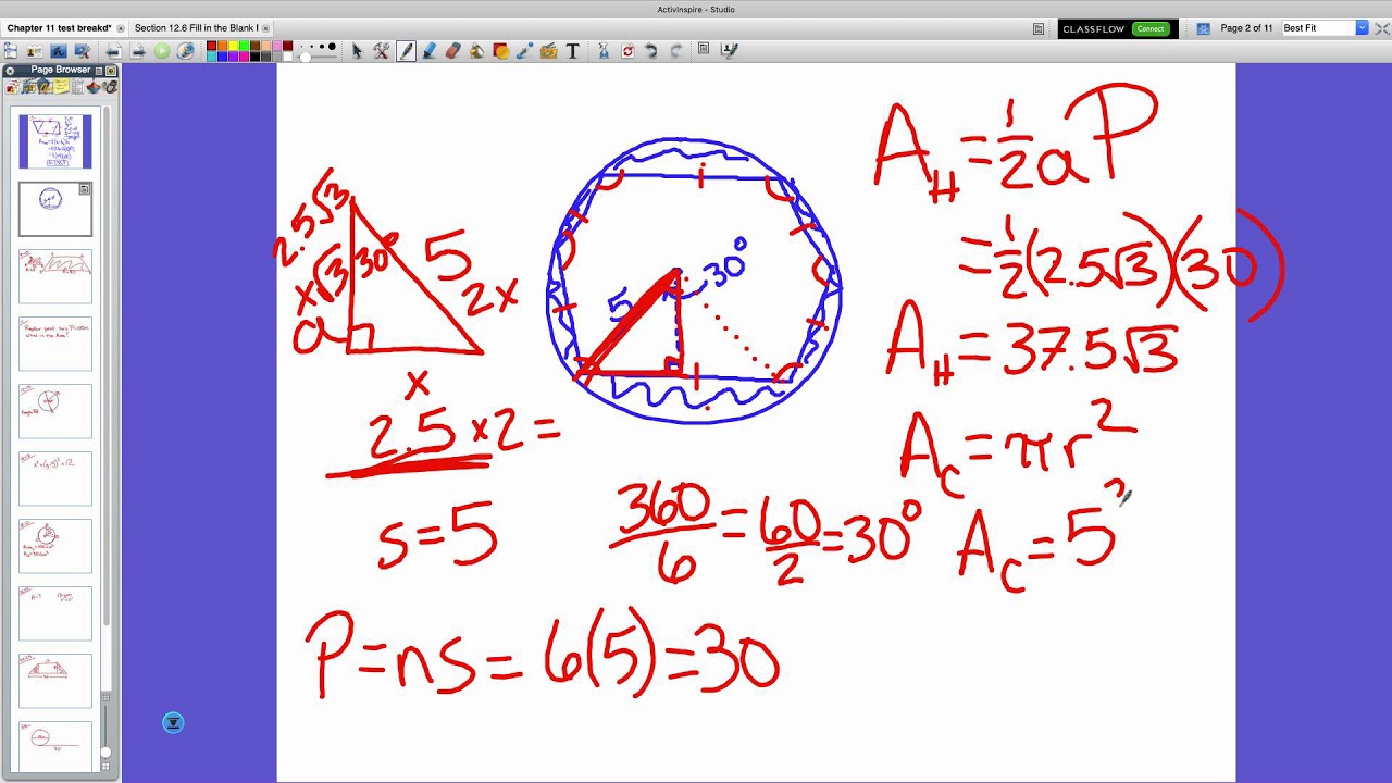 Chapter 11 Test Breakdown Video 1 
