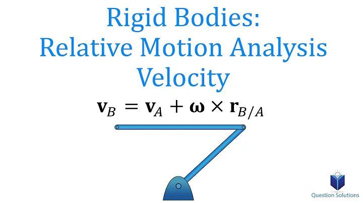 Rigid Bodies Relative Motion Analysis: Velocity Dynamics (Learn to solve any question step by step)
