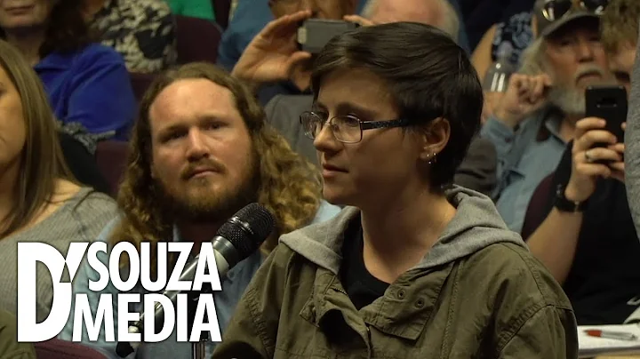 D'Souza spars with student over "white privilege"