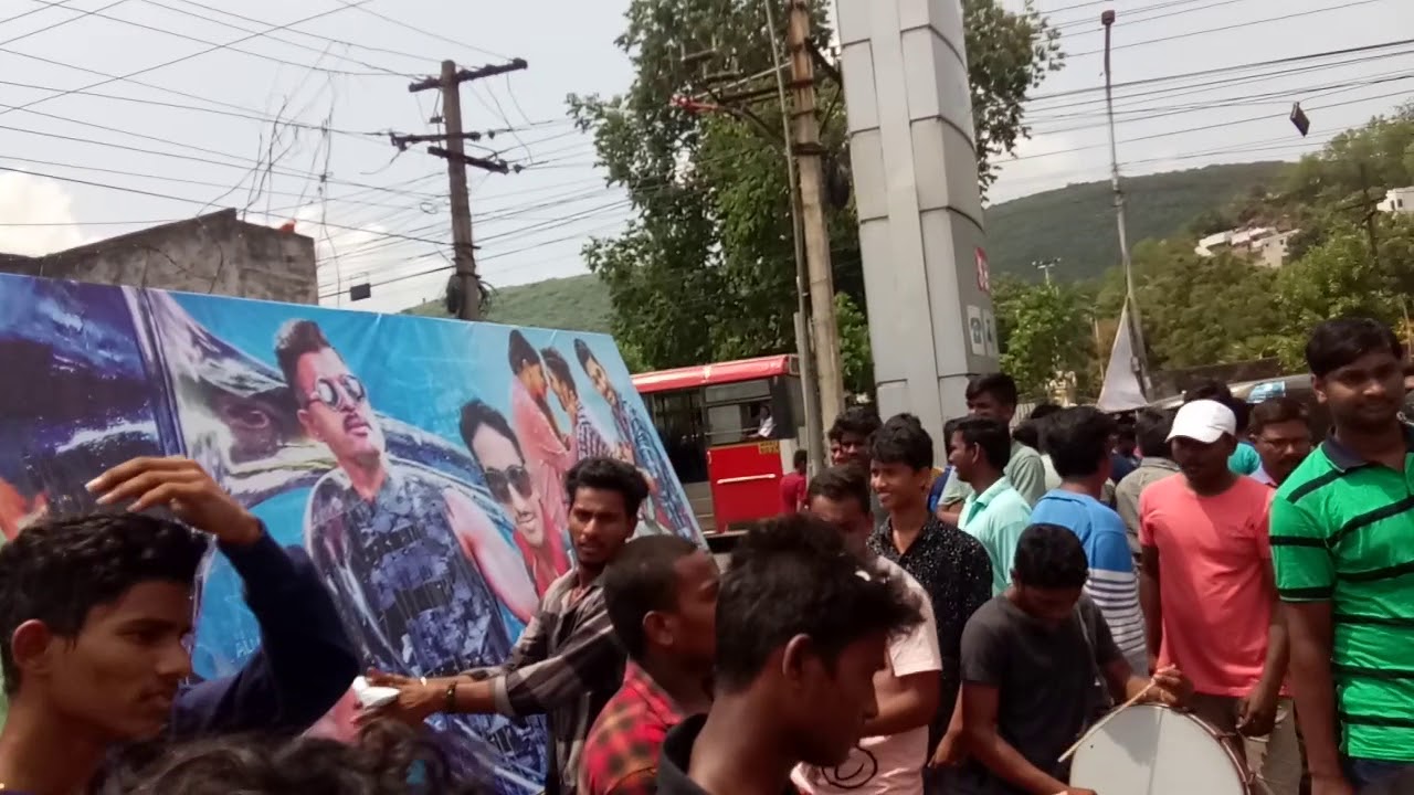 Fans hungama in theaters