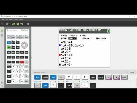 Recursive Sequence TI84 steps