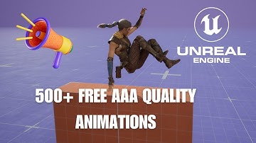 500 FREE Game Animations Sample Project from Unreal Engine | Motion Matching