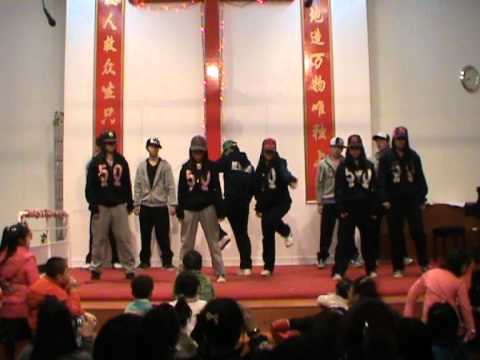 2010年巴黎温州教会2月25日圣诞晚会—25提摩太团契舞蹈