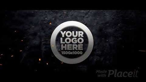 Intro Maker with Logo Reveal Featuring a Cool Explosion