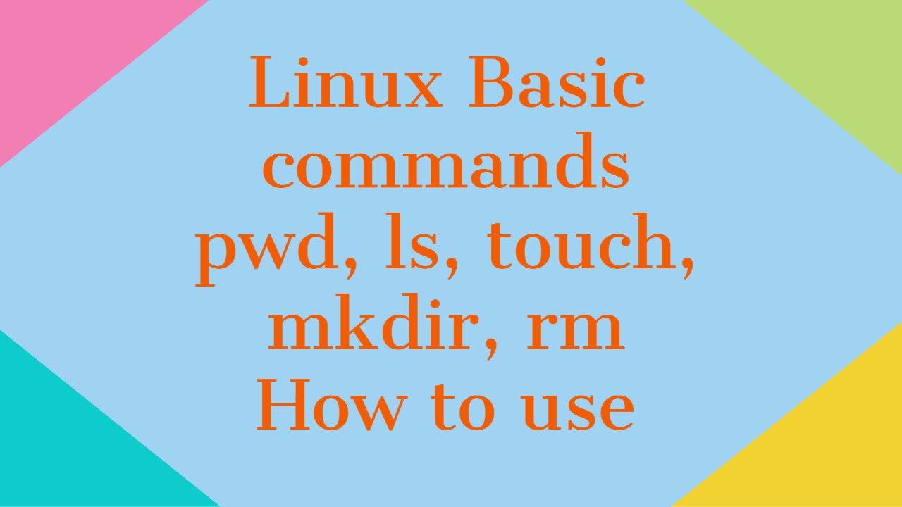 #2 Basic Linux commands for beginners & Professionals - YouTube