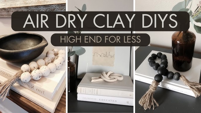 A Comprehensive Guide to Air Dry Clay vs. Polymer Clay - ShreeRam Kaolin