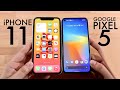 Google Pixel 5 Vs iPhone 11 Comparison! (Comparison) (Review)