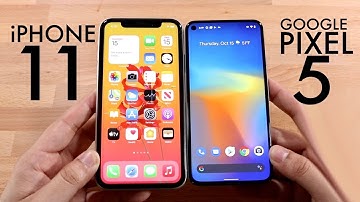 Google Pixel 5 Vs iPhone 11 Comparison! (Comparison) (Review)
