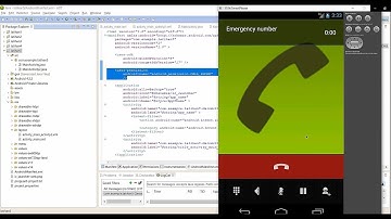 Mobile Programming - Pindah Halaman dan Emergency Call pada Eclipse dan Android Emulator