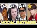 MALE SINGERS | VOCAL RATINGS!!! (2020)