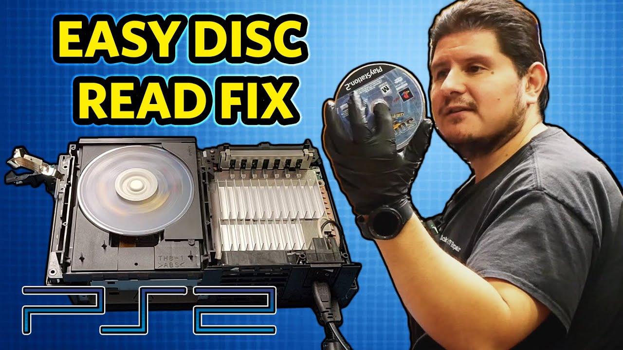 A Simple Solution For PlayStation 2 DVD Read Problem - YouTube