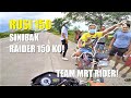 RUSI 150 VS RAIDER 150! | TEAM MRT