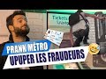 Prank  upupuper les fraudeurs dans le mtro 