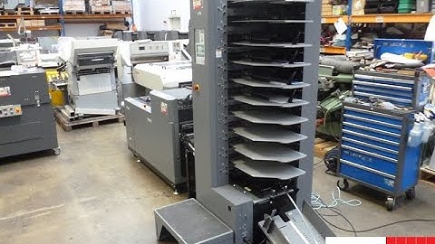 Duplo System 3500 fully automatic booklet maker for sale   Gab Supplies Ltd   2015   part 2