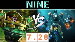Nine [Timbersaw] vs [Tinker] ► EU Ranked ► Dota 2 7.28